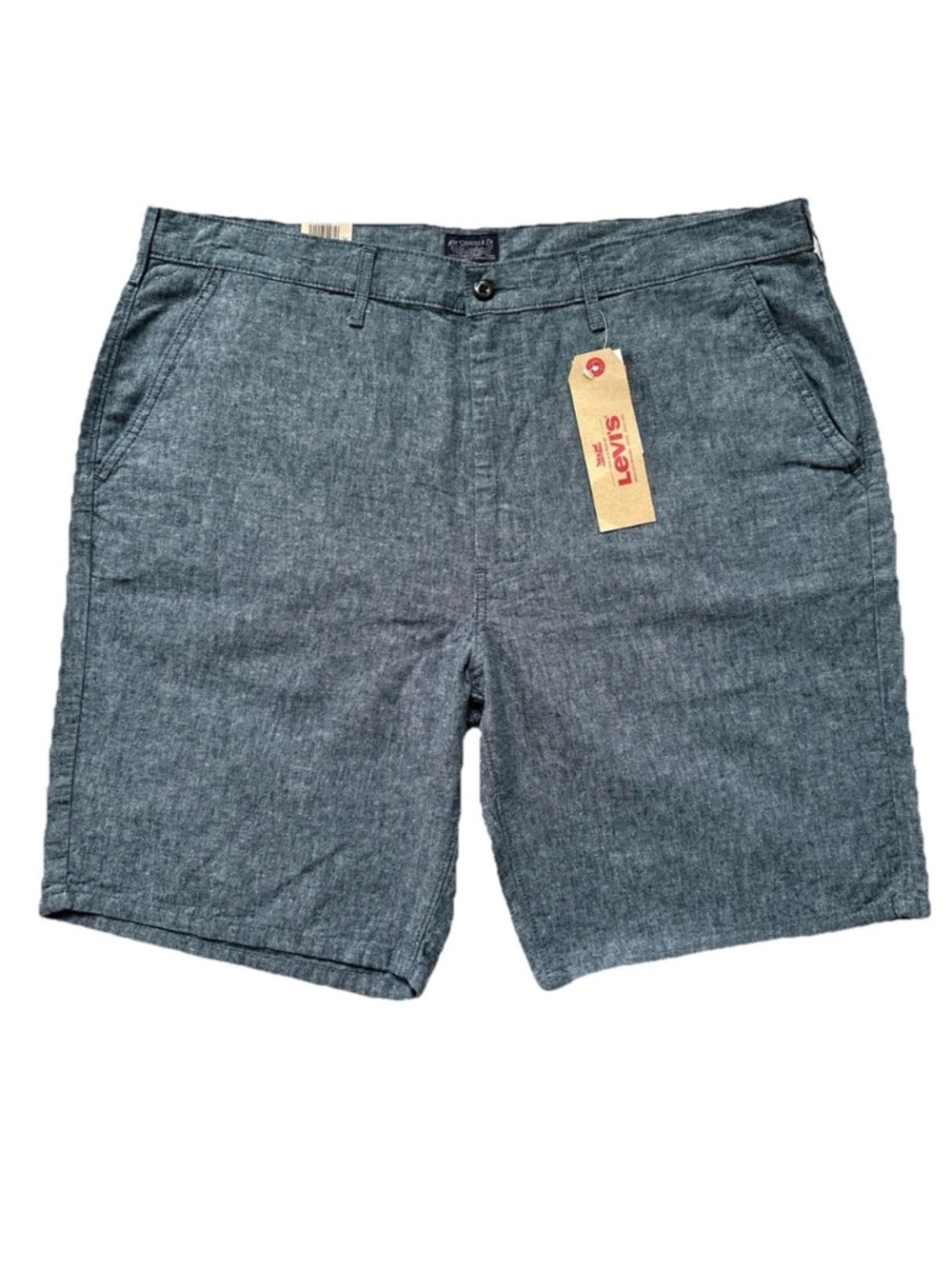 Levi's Men's Straight Chino Short, Blue Chambray, Size: 40